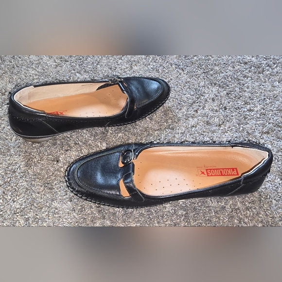 The Pikolinos Prygos Leather Laceless Oxford Comfort Shoes in women's size 6 - Picture 7 of 8